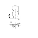 ISOLED Monteringsbeslag, aluminium