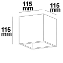 ISOLED Væglampe G9 IP20, hvid