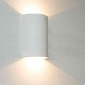 ISOLED wall luminaire IP20, white 