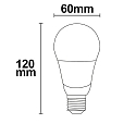 ISOLED LED lyskilde p�re form E27 9W 840lm 3000K 270� CRI 80-89 