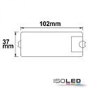 ISOLED dimmer Sys-One, white