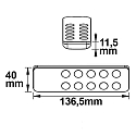 ISOLED Fjernbetjening Sys-One RGB