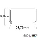 ISOLED Accessory for profile SURF24(FLAT) / DIVE24(FLAT) - cover COVER11, opal, 65% translucency, 200cm