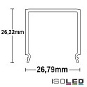 ISOLED Accessory for profile SURF24(FLAT) / DIVE24(FLAT) - cover COVER12, opal, 65% translucency, 200cm