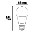 ISOLED LED lyskilde p�re form E27 15,6W 1500lm 2700K 120� CRI 80-89 