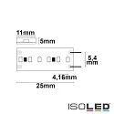 ISOLED LED CRI927 Linear-Flex strip, 24V, 10W, IP54, warm white