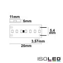 ISOLED LED CRI927 Linear-Flex strip, 24V, 15W, IP54, warm white
