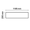ISOLED LED panel Business Line 1200, 38,5W 4650lm 4000K CRI >80