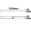ISOLED Fastholdelsesclip, hvid