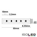 ISOLED LED RGB Linear-Flex strip, 24V, 12W, IP20