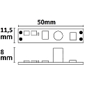 ISOLED controller, hvid mat