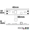 ISOLED LED Mini-Switch PIR motion sensor with StandBy level, 12-24V DC 3A