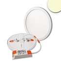 LED downlight Flex 15W, IP52, UGR<19, suitable for offices, DA 5-16cm, not dimmable, white, 15W 3000K 1300lm 120�