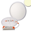 LED downlight Flex 23W, IP52, UGR<19, suitable for offices, DA 5-21cm, not dimmable, white, 23W 3000K 2200lm 120�