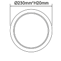 ISOLED Downlight Flex IP52, satin, hvid 