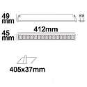 ISOLED Indbygningslampe Raster Line IP20, d�mpbar 30W 1950lm 3000K 30� 30� CRI >90