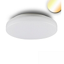 V�g- og Loftlampe IP54, hvid 