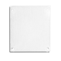 Accessory for profile LAMP30 - aluminium endcap E69 (2 pc.), incl. screws, white