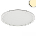 LED downlight Flex 23W, IP52, UGR<19, suitable for offices, ultraflat, DA 5-21cm, dimmable, white, 23W 3000K 1600lm 120�