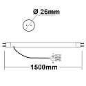 ISOLED LED r�r T8 HIGHLINE+ G13 33W 4200lm 3000K 120� CRI >82 