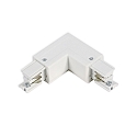3-faset L-tilslutning SERIE S1 SURFACE beskyttelsesleder indeni, N-leder udvendigt, hvid mat