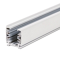 3-faset skinne SERIE S1, 200cm hvid mat