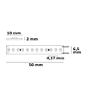 ISOLED LED CRI930 Linear 48V-Flex strip, 8W, IP20, 3000K