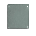Accessory for profile LAMP30 - aluminium endcap E69 (2 pc.), incl. screws, silver