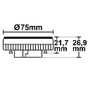 ISOLED LED lyskilde GX53 GX53 6W 500lm 3000K 120� CRI 90-100 
