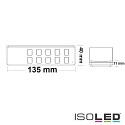 ISOLED Sys-Pro SingleColor remote, 4 zones, black