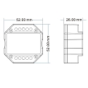 ISOLED dimmer Sys-Pro, white matt