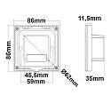 ISOLED Ber�ringspanel Sys-Pro