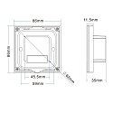 ISOLED Ber�ringspanel Sys-Pro