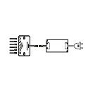 ISOLED ber�ringsd�mper MiniAMP, hvid mat