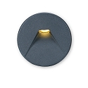 Round aluminium cover 2 for LED wall luminaire Sys-Wall68