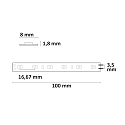 ISOLED LED Strip CRI919/940 MiniAMP Flexband