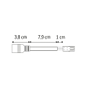 ISOLED stik 2-polet