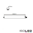 ISOLED linert lampe HP IP69K stdsikker IP69K, hvid  52W 5620lm 4000K 180 180 CRI >82 149.5cm