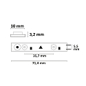ISOLED LED Strip HEQ830 Flexband Linse 160�