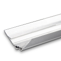 monteringsprofil CORNER12 BORDERLESS, aluminium