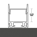 ISOLED monteringsprofil HIDE SINGLE