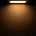 ISOLED Downlight flad, d�mpbar IP42, s�lv d�mpbar
