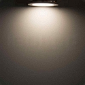 ISOLED Downlight flad, d�mpbar IP42, s�lv d�mpbar