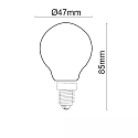 ISOLED Lyskilde p�reformet A60 s�t med 3, omskiftelig E27 7W 806lm 3000K 360� CRI >80 