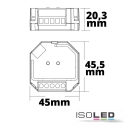 ISOLED dimmer DALI-2 DT6 / PUSH DALI controllable, white