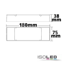 ISOLED dimmer DALI DT8 RGB+W DALI controllable, RGBW, white