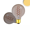 Filament Globe lyskilde VINTAGE LINE ROUNDBULB 95 omskiftelig G95 E27 4W 90lm 2200K 360� CRI 85 