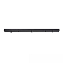 baldakin INFINITY LONG BLACK 3 3-fold, lang, uden lampefatning, sort