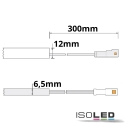 ISOLED fully siliconised LED strip NEONPRO FLEX 0612 2-pole white