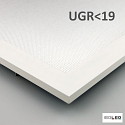 ISOLED LED panel PROFESSIONAL LINE 600 UGR < 19, 26W 3950lm 4000K